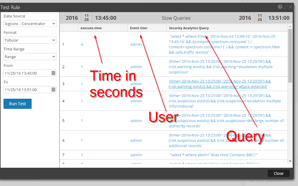 LUA Parser to Extract Query Execute Time