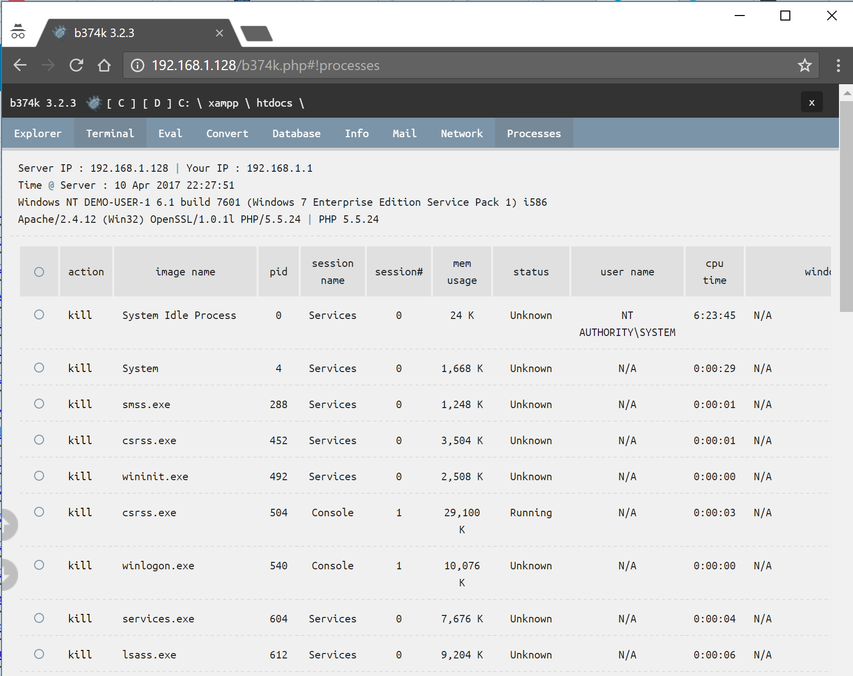 From SQL Injection to WebShell