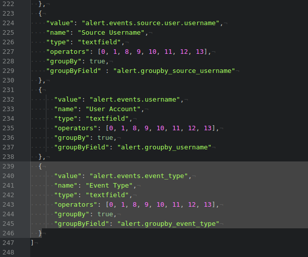 Creating Custom Match Condition and Group By Fields for Respond in 11.x