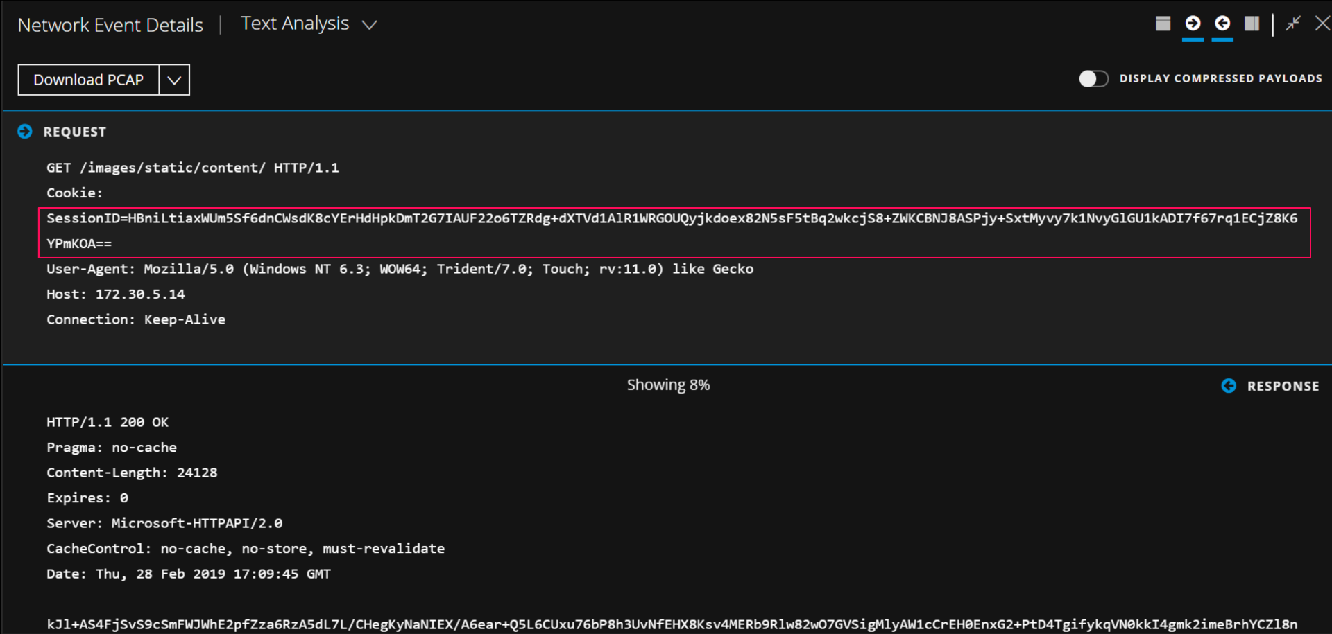 Netwitness Packet Detect Shell Using RSA NetWitness to Detect Command and Control: PoshC2
