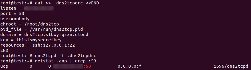 Detecting DNS tunneling in RSA NetWitness: DNS2TCP