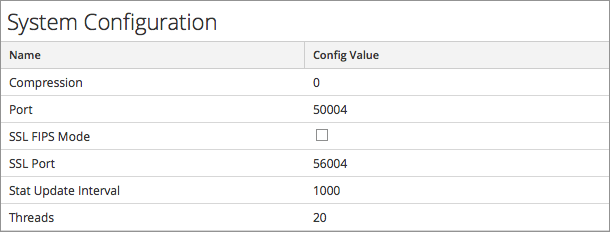 669199 - Services Config View - General Tab