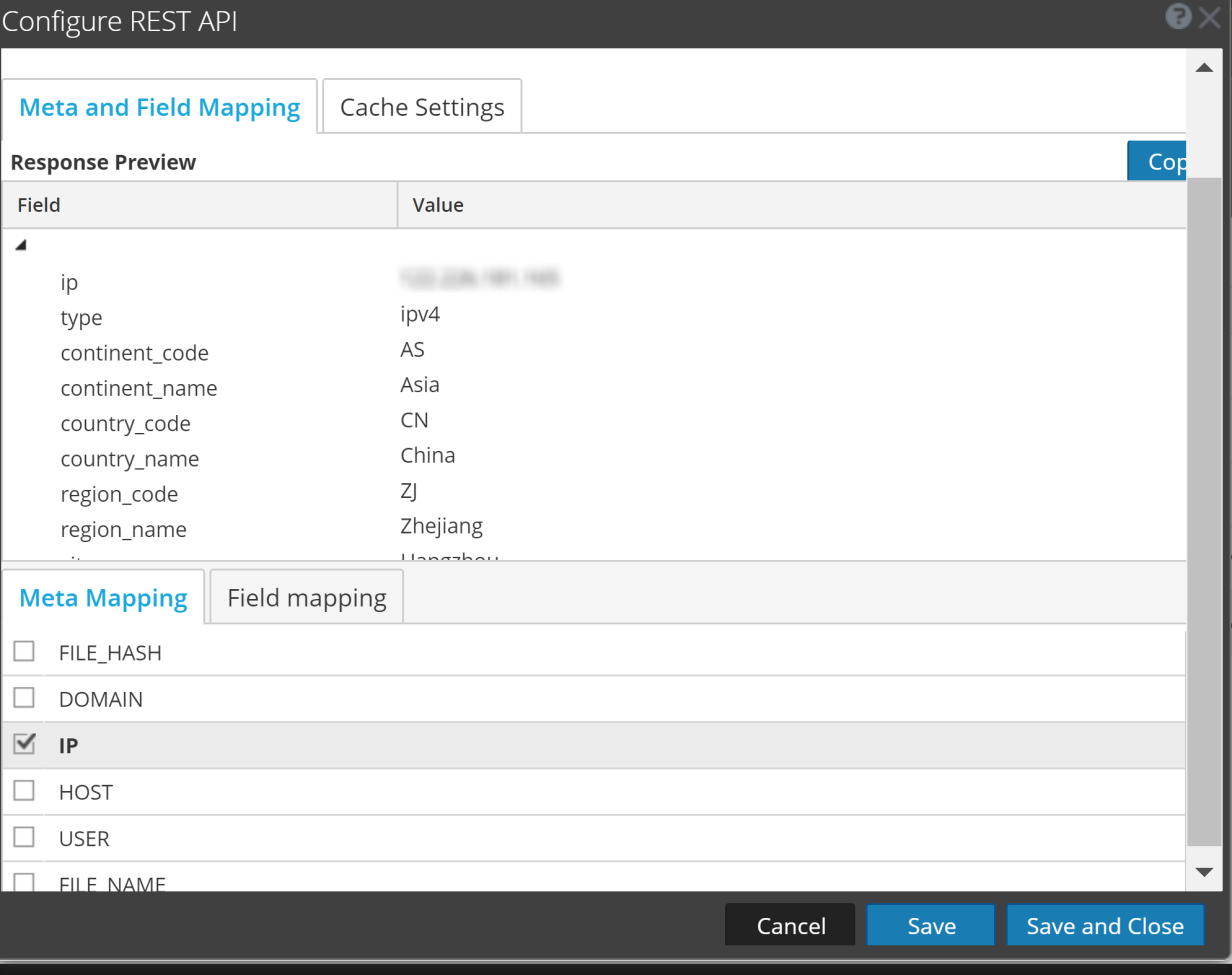 Configure Data Sources Settings