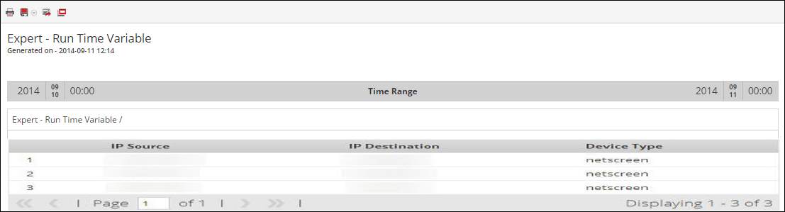 Netwitness Example Output Warehouse DB Advanced Rules