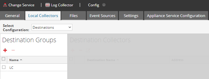 Configure LC/RC