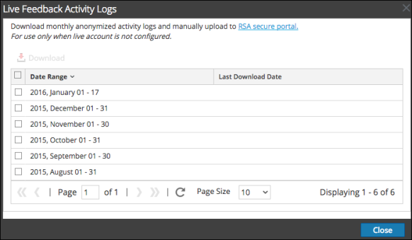 Sample Rsa Netwitness Log Report Upload Data to RSA