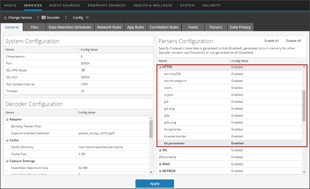 Decrypt Incoming Packets TLS 1.2