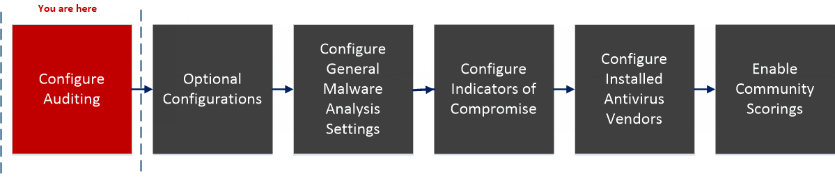 Services Config View - Auditing Tab