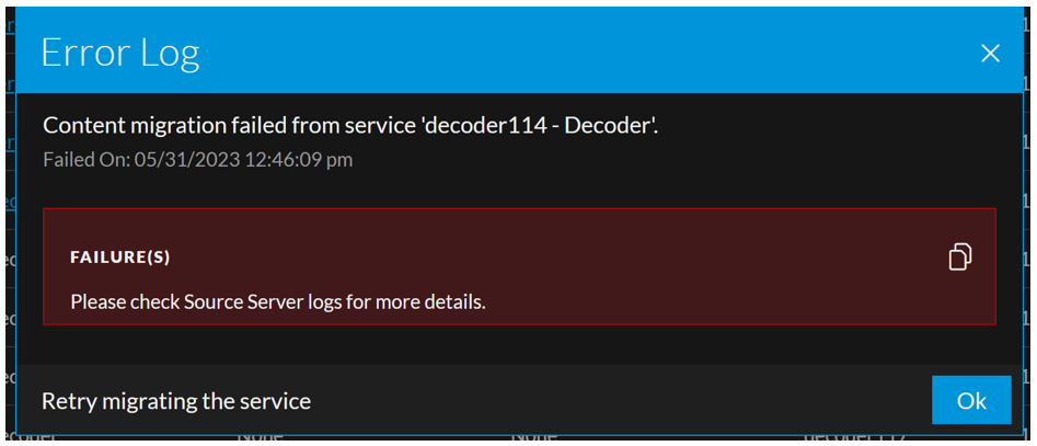 Troubleshooting