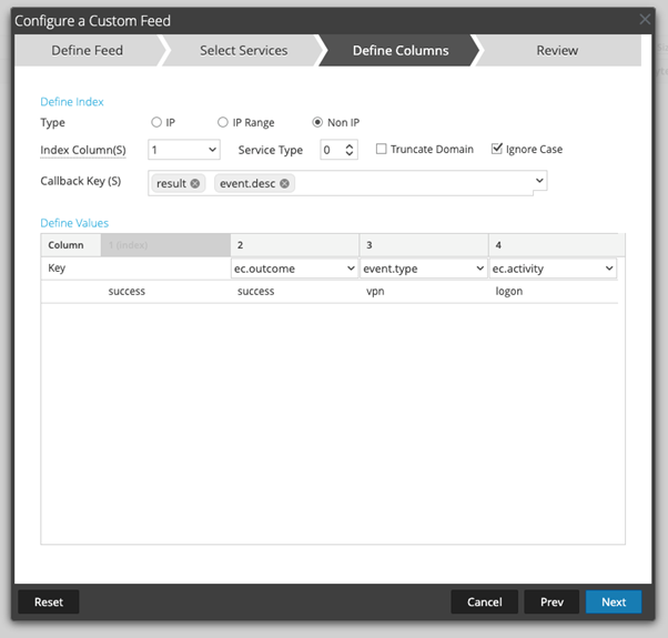UEBA Configuration Overview