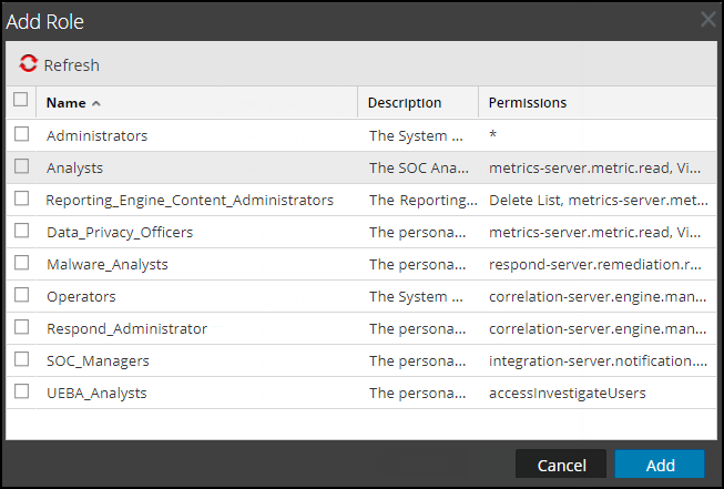 (Optional) Map User Roles to External Groups