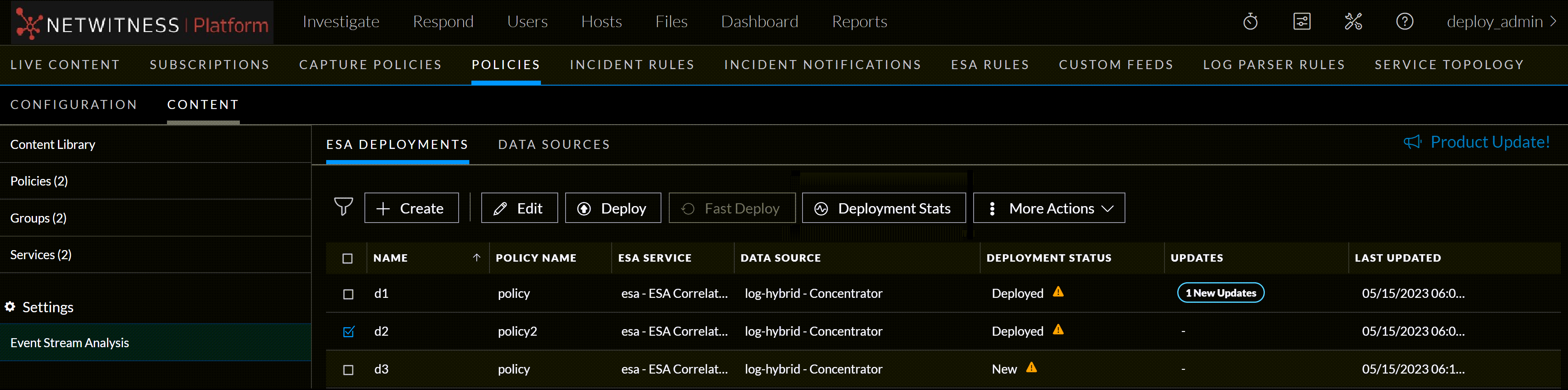 Netwitness Esa Upgrade Preparation Tasks for 12.4.2